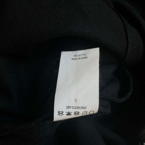 Totokaelo Jak Jumpsuit Black Wool Blend Wide Leg Sleeveless - XXS - Picture 7 of 7